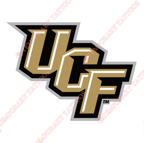 Central Florida Knights Customize Temporary Tattoos Stickers NO.4113